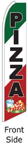 Pizza Swooper Flag R/W/G